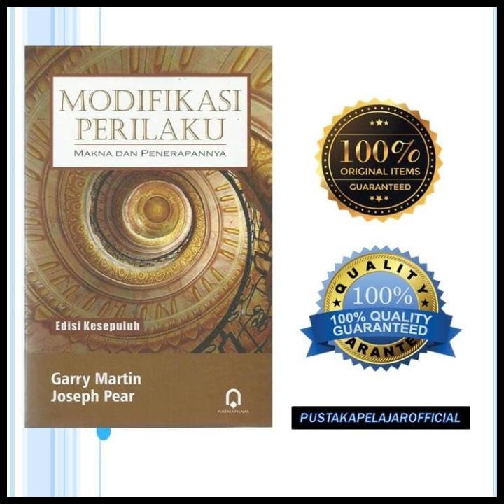 

TERBARUU!! BUKU MODIFIKASI PERILAKU MAKNA DAN PENERAPANNYA / GARRY MARTIN / PP PROMO