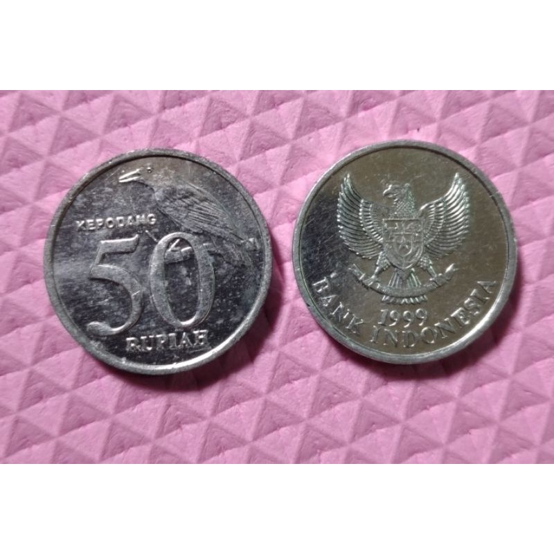 50 Rupiah Tahun 1999 &amp; 2002