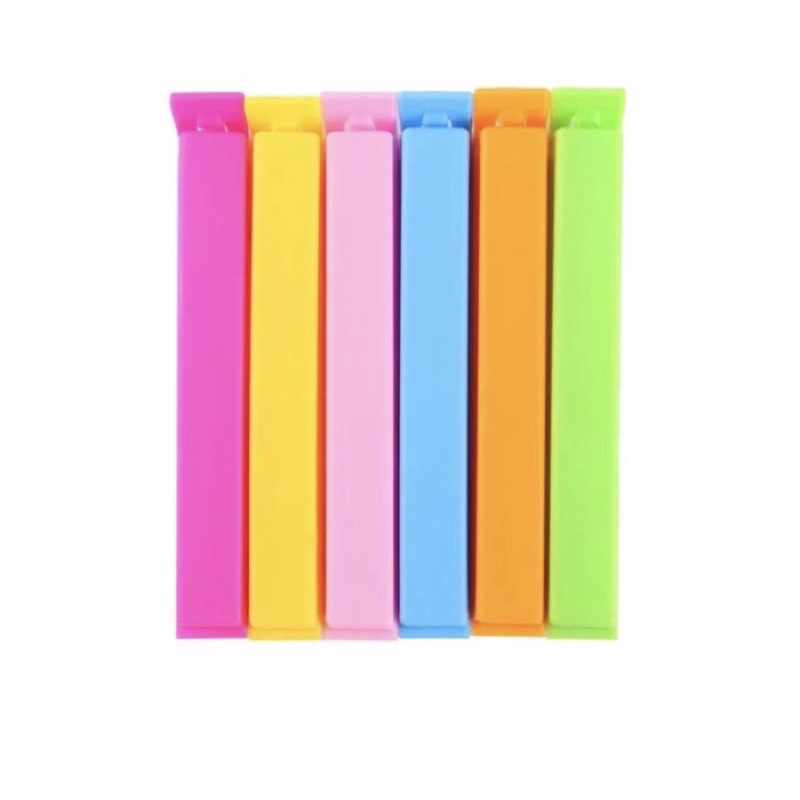 

Klip Penjepit Plastik Makanan / Clips Seal Sealing Segel / Perekat Plastik Snack Travelling / Penutup Kemasan Makanan