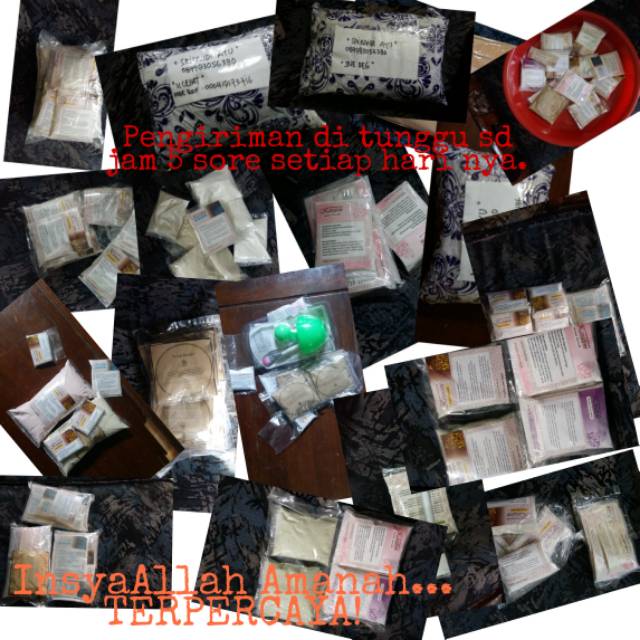 Masker Wajah Pemutih Tradisional Alami