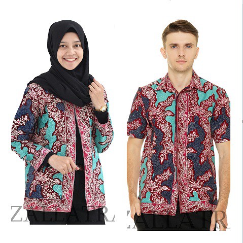 Couple Batik Cap Asli Jambi - Zallatra