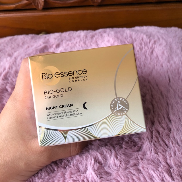 NEW Bio essence bio-gold night cream