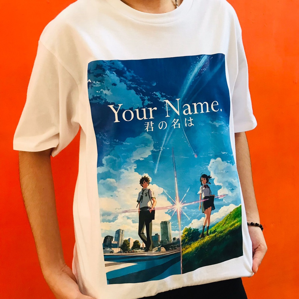 Tshirt Kimi no Nawa Portrait Anime Manga Premium Unisex