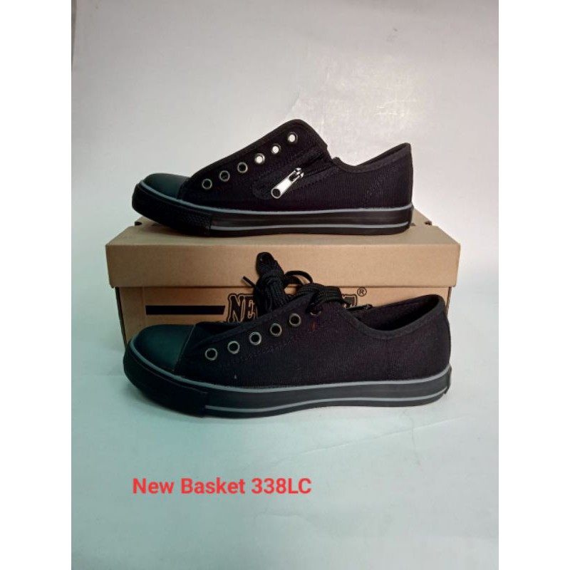 Sepatu New Basket  / Sepatu Sekolah/ Sepatu Hitam