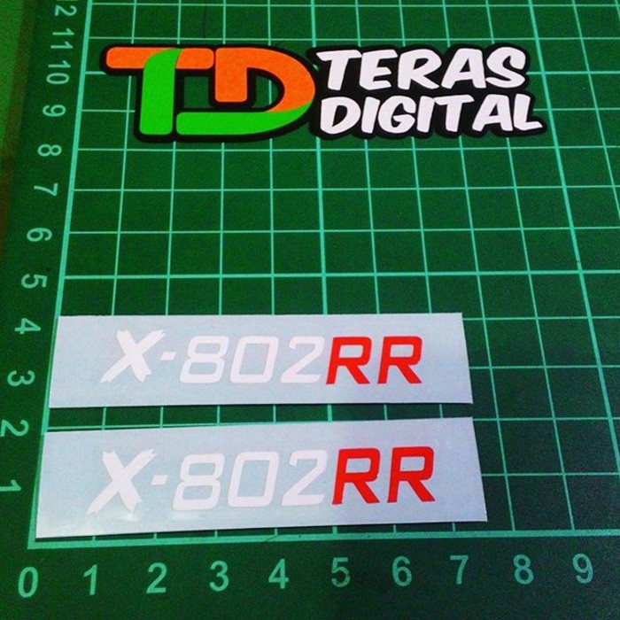 Cutting Sticker X-802RR / X 802 RR (Nolan / X-Lite)