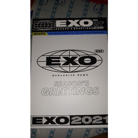 EXO SEASON GREETINGS 2021 FULLSET OFFICIAL with BENEFIT (Bonus album Suho) BISA NEGO