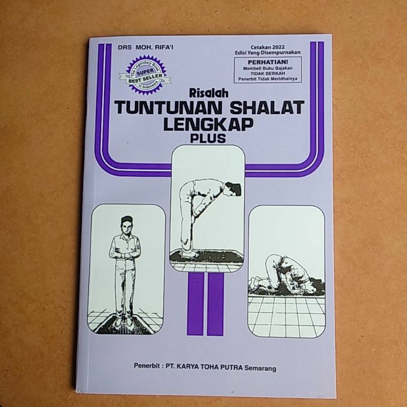 Jual Buku Tuntunan Sholat Lengkap Karya Toha Putra Semarang Original ...