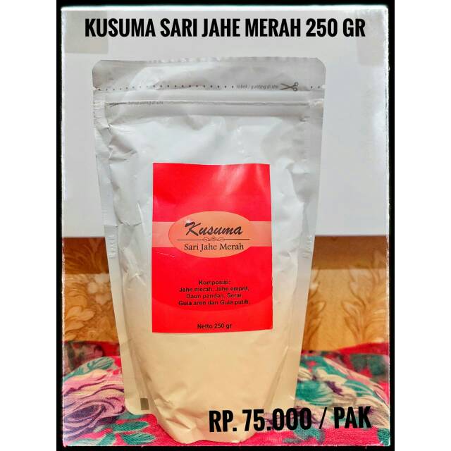 

Sari Jahe Merah
