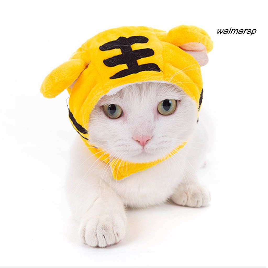 Topi Bentuk Kartun Hewan Bahan Lembut Untuk Anjing/Kucing