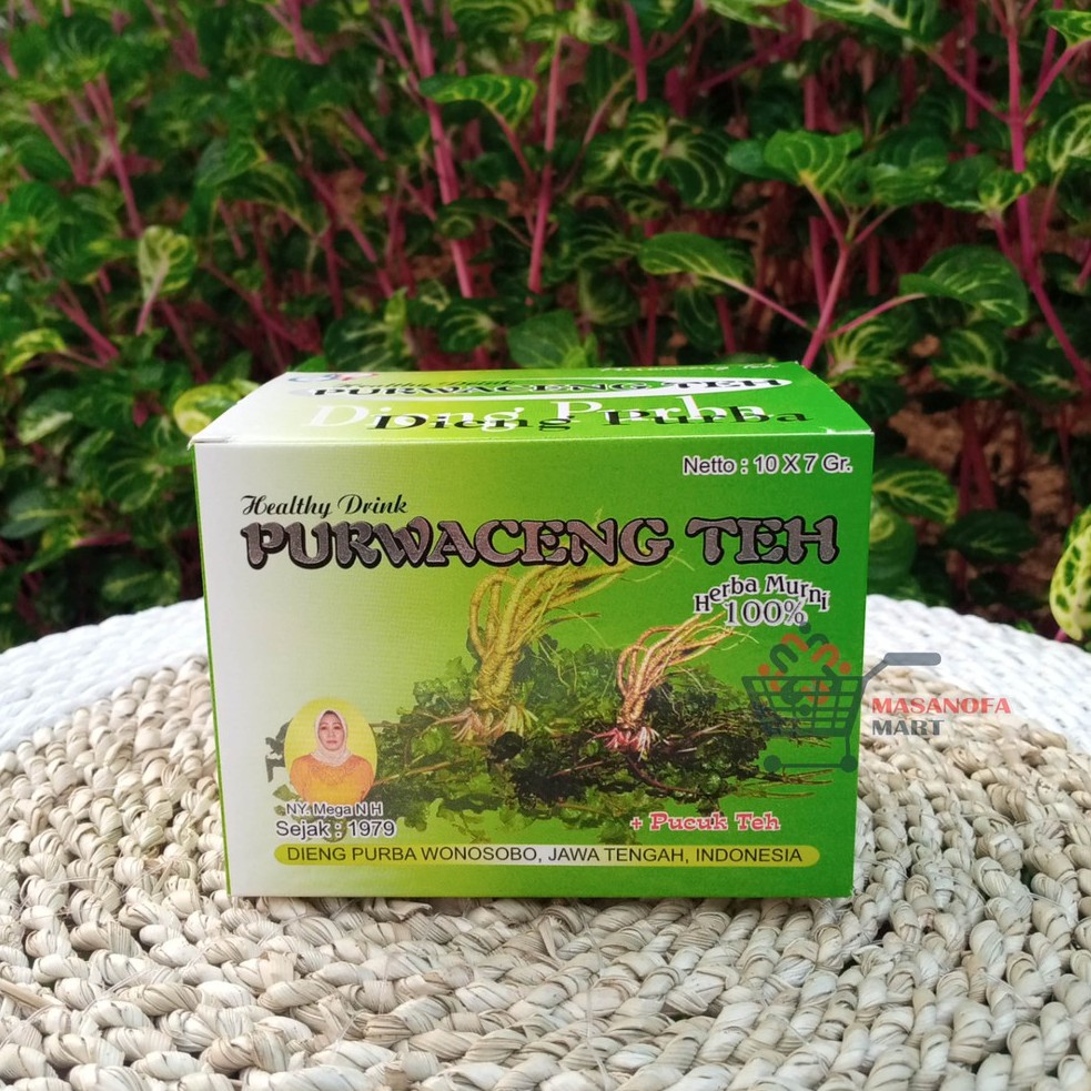 

PURWACENG TEH DIENG PURBA 1 BOX (4 dan 10 Sachet) Minuman Teh Asli Dieng