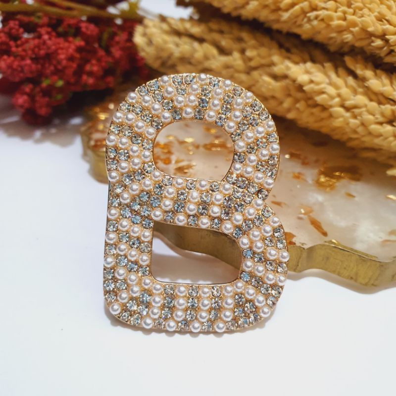 Brooch Buttonscarves KW / Bross Buttonscarves KW / Bross Button KW-022 Gold