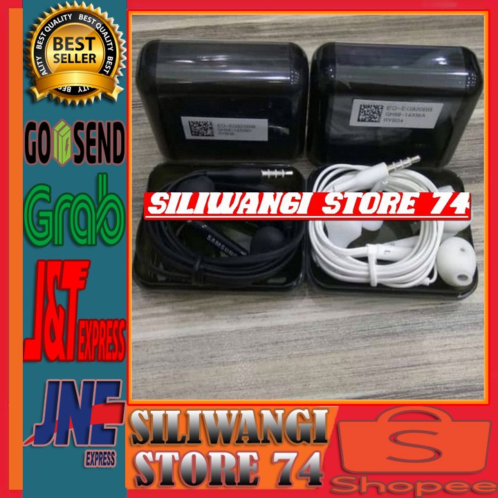 Headset Samsung S7 Handsfree Earphone SAMSUNG GALAXY S7 S7 EDGE ORIGINAL | PUTIH