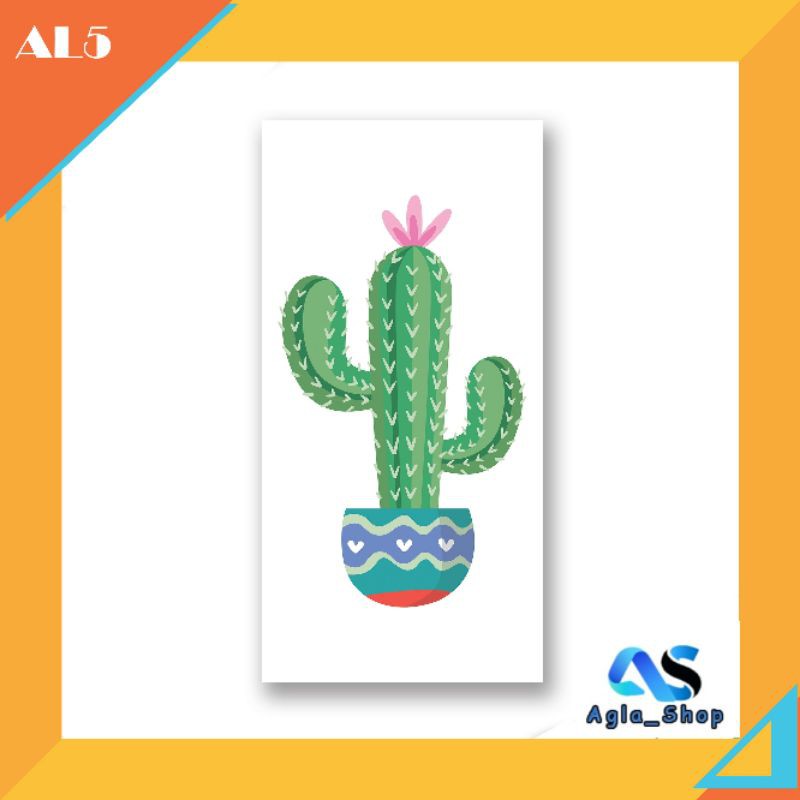 Hiasan Dinding Pohon Kaktus