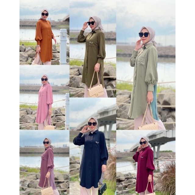 ZAHIRA STRIPES TUNIK BY MDLY