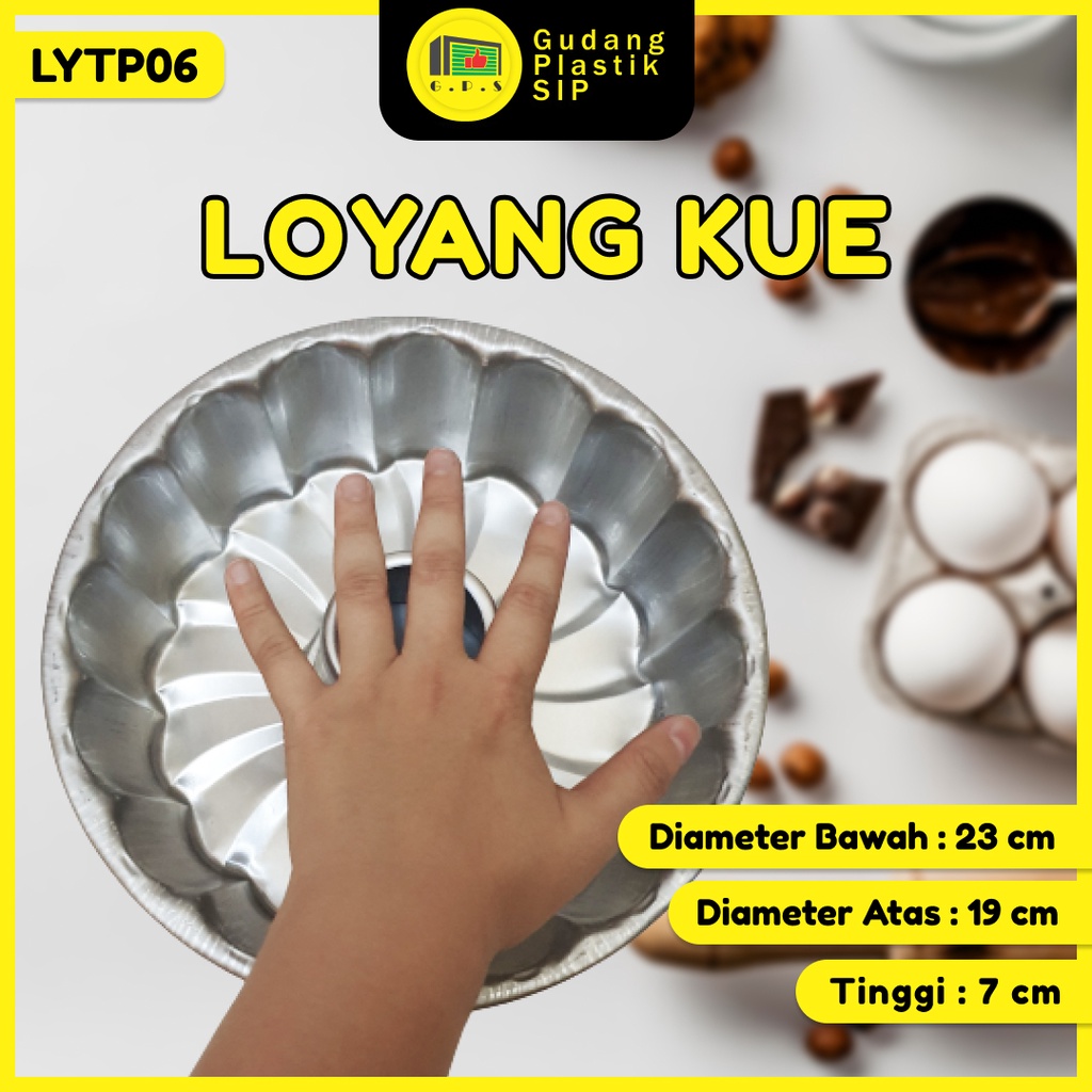 Loyang Press Tulban Tanpa Sambungan Tipe Matahari LYTP06