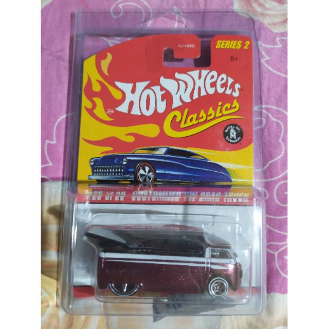 Hotwheels Classic Customized Volkswagen VW Drag Truck Maroon