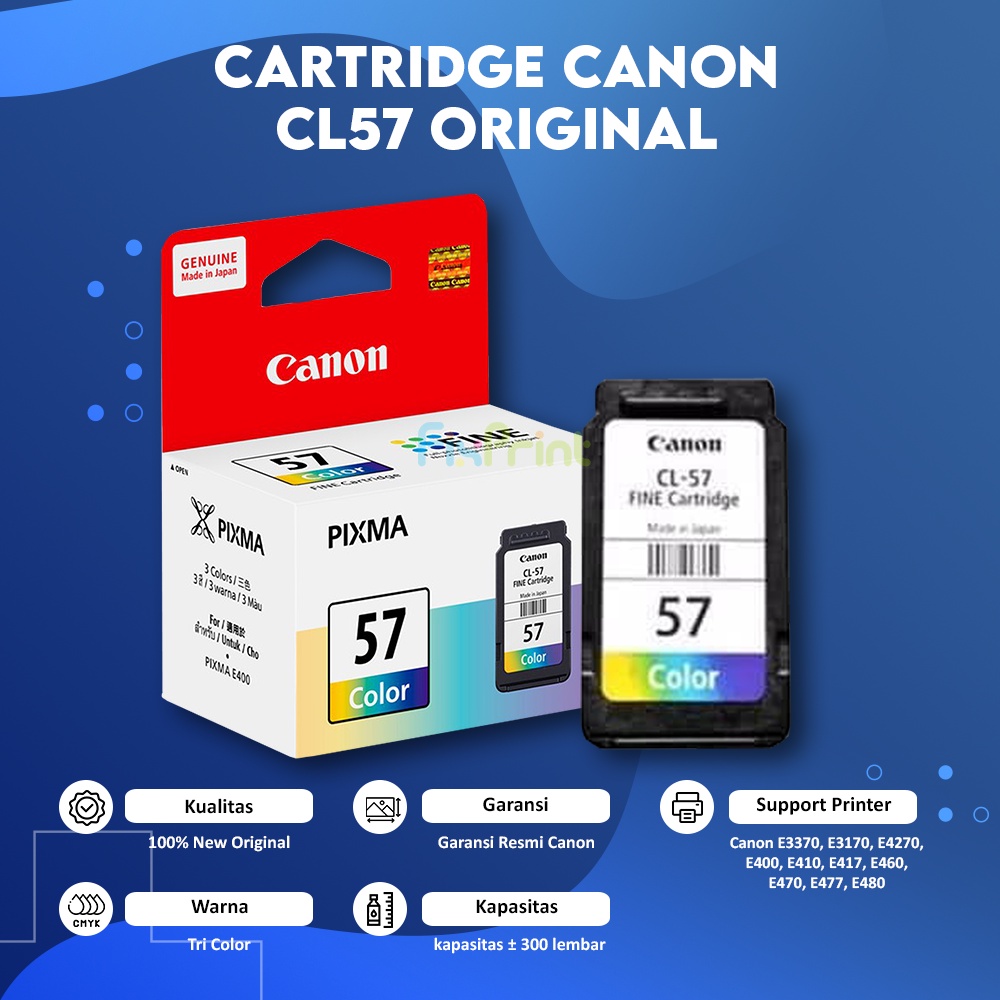 Tinta Cartrid Cann 810 811 745s 745 746 746s 47 57 740 741 BH7 CH7 Ori