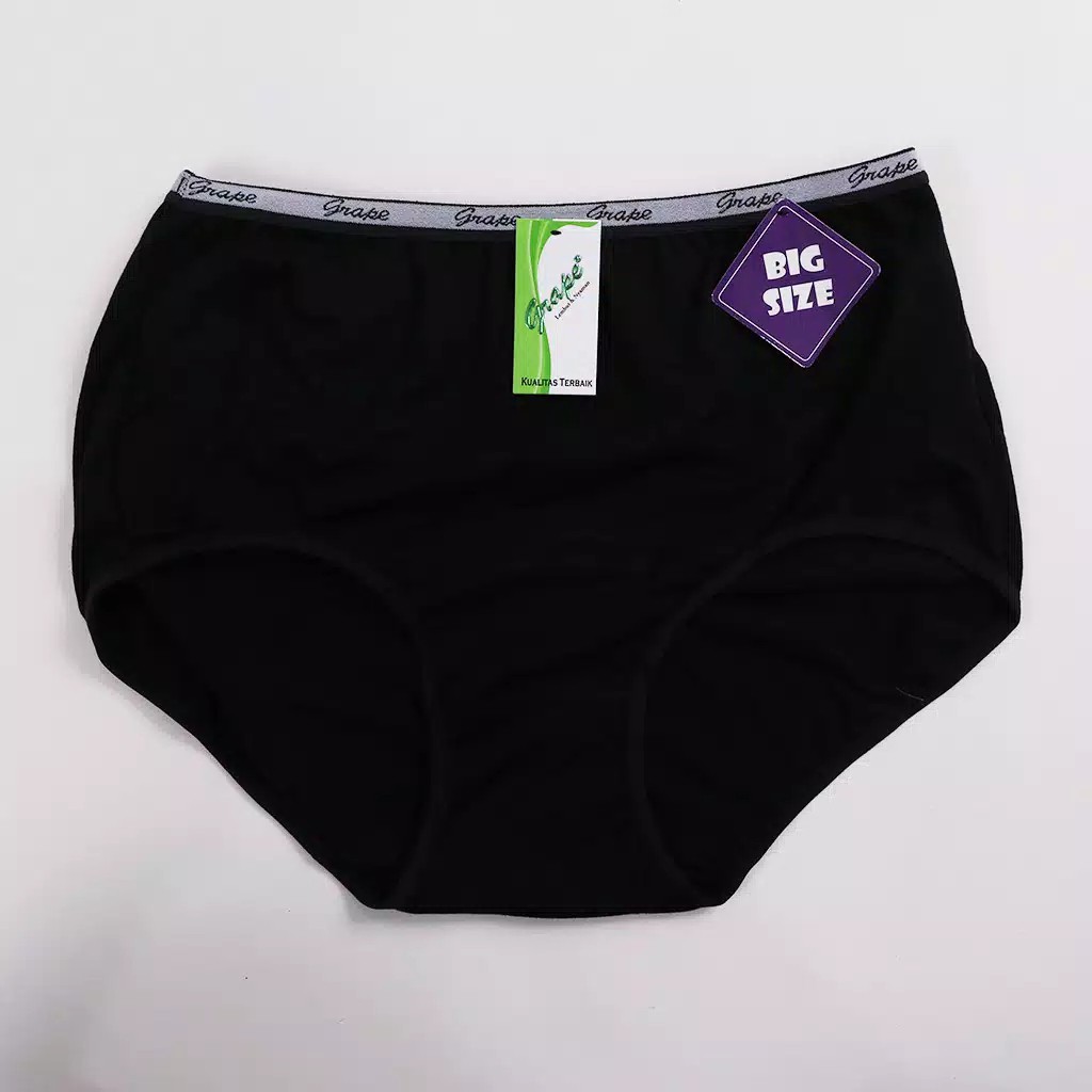 COD Cd Celana Dalam Jumbo Big Size Extra Size Grape Underwear