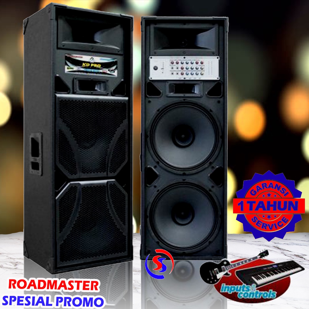 SPEAKER BLUETOOTH ROADMASTER KD PRO 212 MIX USB BLUETOOTH GRATIS SERVICE 12 BULAN RESMI