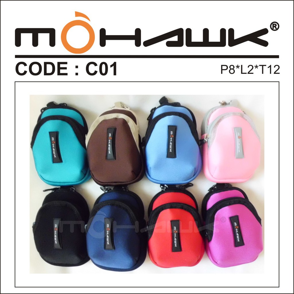Dompet Pouch mini kamera digital/digicam/mirrorless MOHAWK Code C01