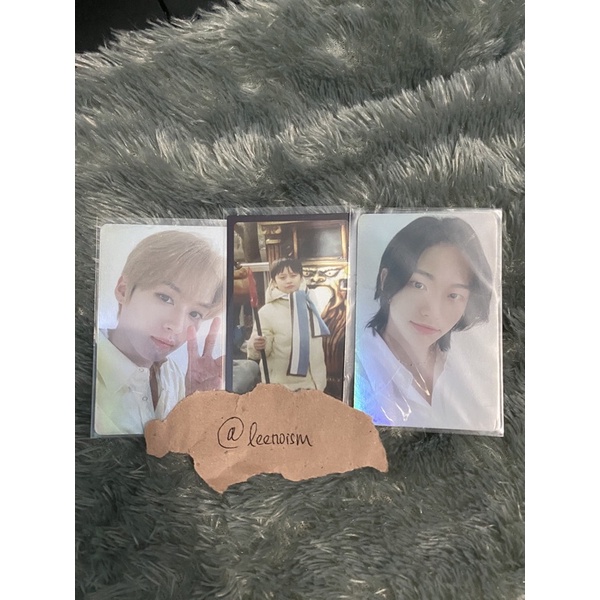 PHOTOCARD STRAYKIDS CHILDHOOD (CH) LEE KNOW SET / NACIFIC LEE KNOW & HYUNJIN