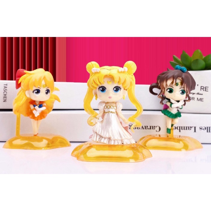 Anime Action Figure Sailor Moon Sailormoon Sakura Jupiter Mars Mercury