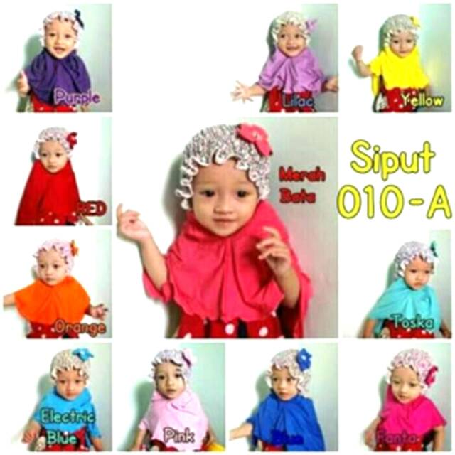 JILBAB ANAK / SIPUT SMOK / JILBAB ANAK INSTAN