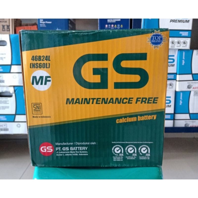 GS Astra MF NS60L / 46B24L / GS MF NS 60 L