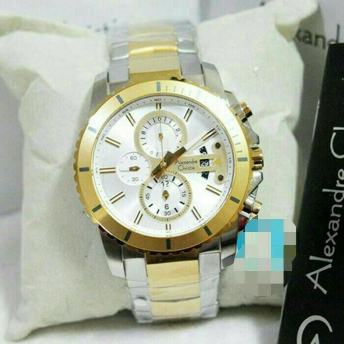 READY ALEXANDRE CHRISTIE AC 6455 PRIA SILVER COMBI GOLD OR