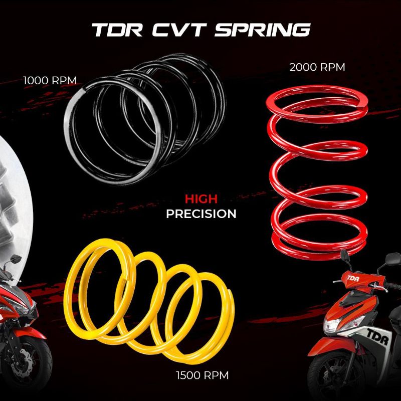 TDR PER CVT VANBELT TDR HONDA SCOOPY-FI BEAT-FI VARIO150 VARIO125 AEROX MIO MIOJ NMAX XMAX