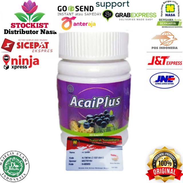 AcaiPlus Nasa Obat Diet Pelangsing Tubuh