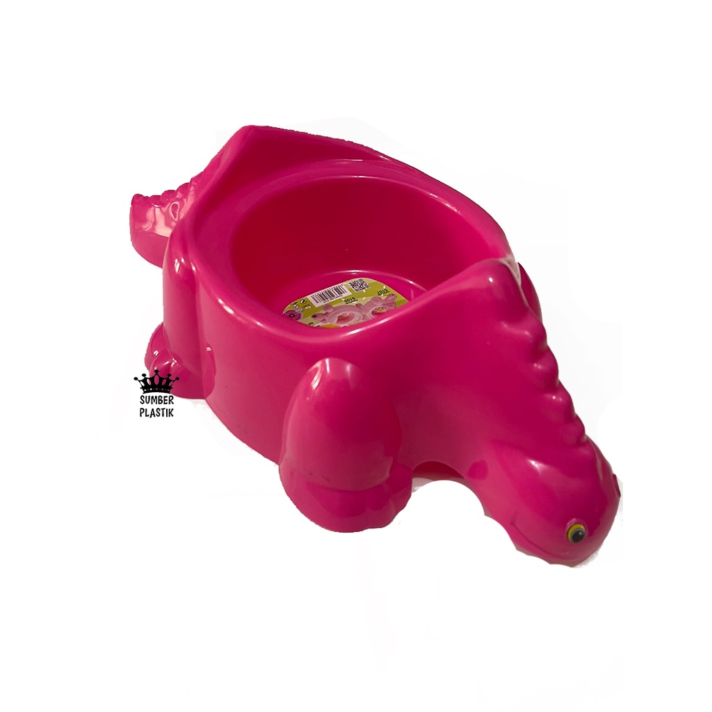 Green Leaf 5107 Pispot Anak Potty Bonbin Bentuk DINOSAURUS