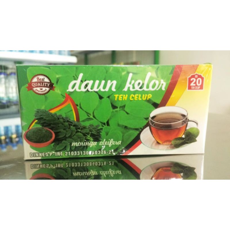 

Teh celup daun kelor