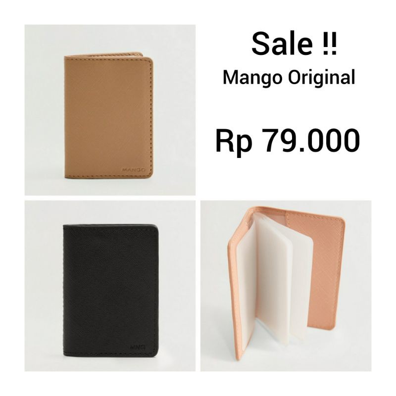 Dompet kartu Mango card holder original sale