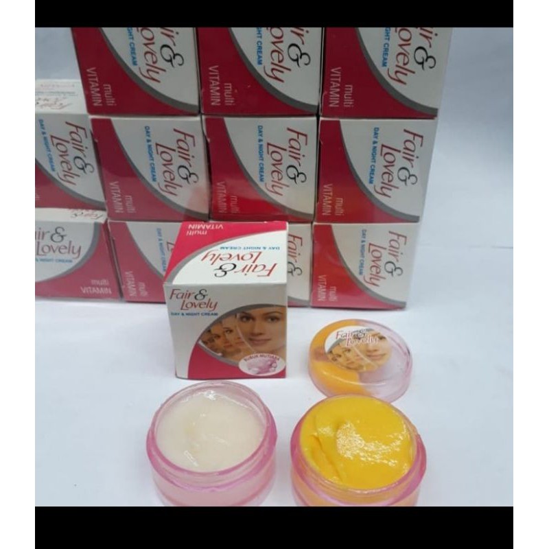 cream fair&lovely susun siang dan malam