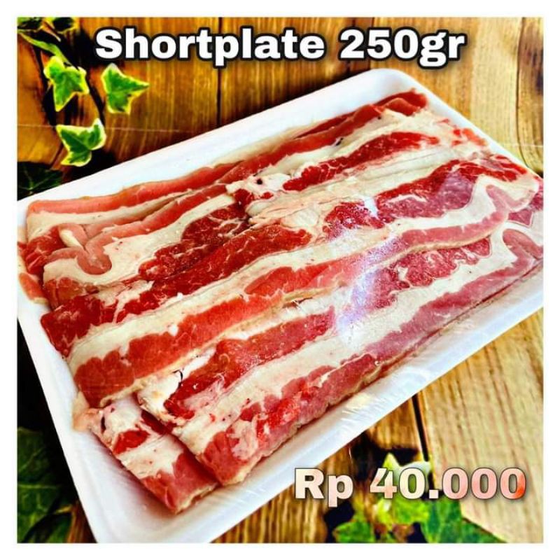 

Shortplate 250gram