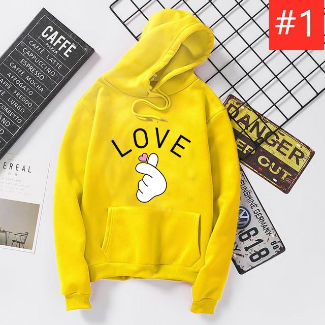 Lilipop.id Sweater Wanita  Love Sarabghe Hoodie