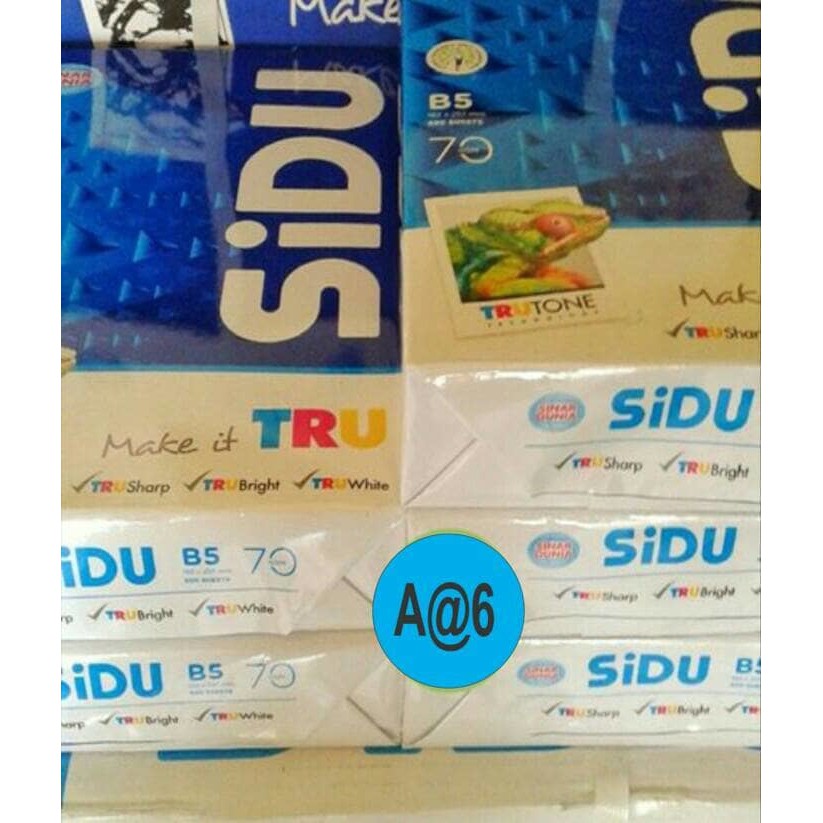 

Kertas HVS Sinar Dunia / SIDU B5 70gr