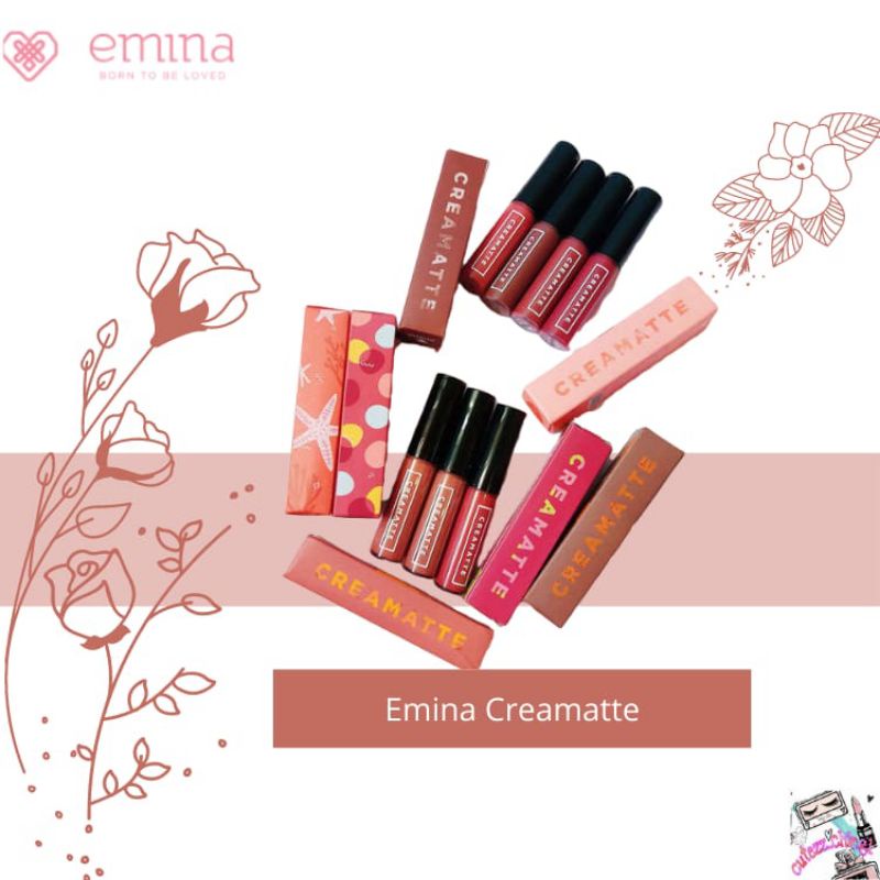 ☃Cutezz_Ching1☃Emina Creamatte Lip Cream 5.5g - Lip Cream