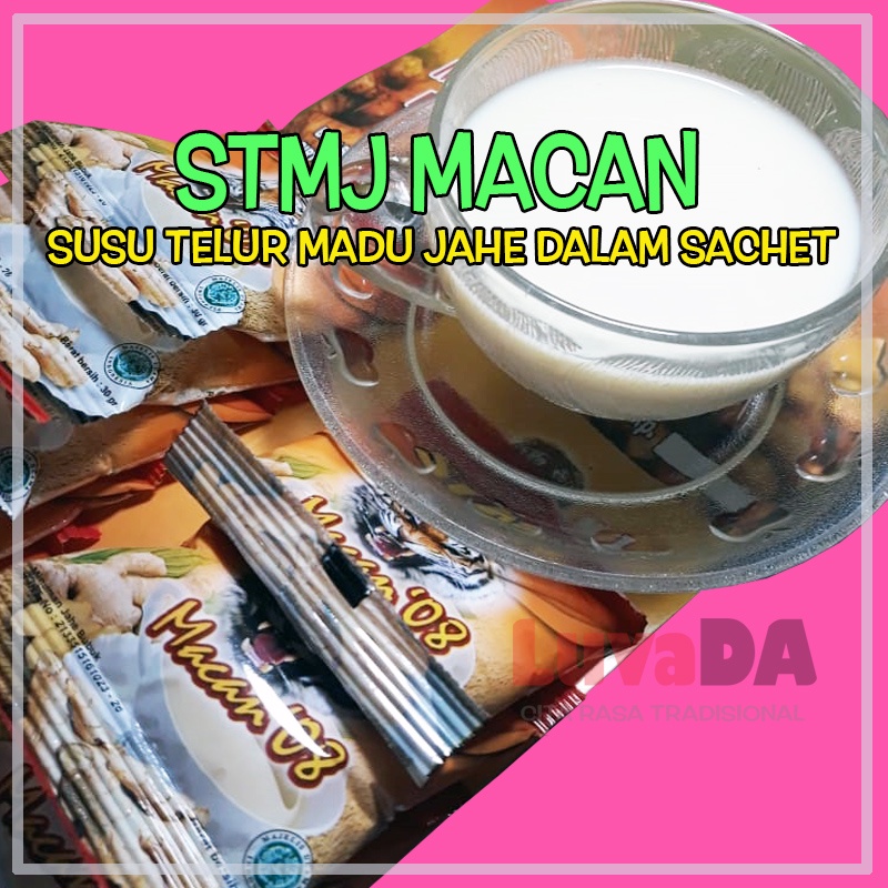 

STMJ MACAN Susu Telor Madu Jahe