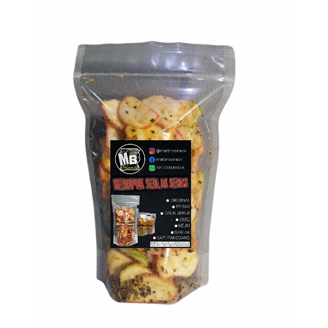 

Kerupuk Seblak Kering Original Keju (Tidak Pedas) 100.gr