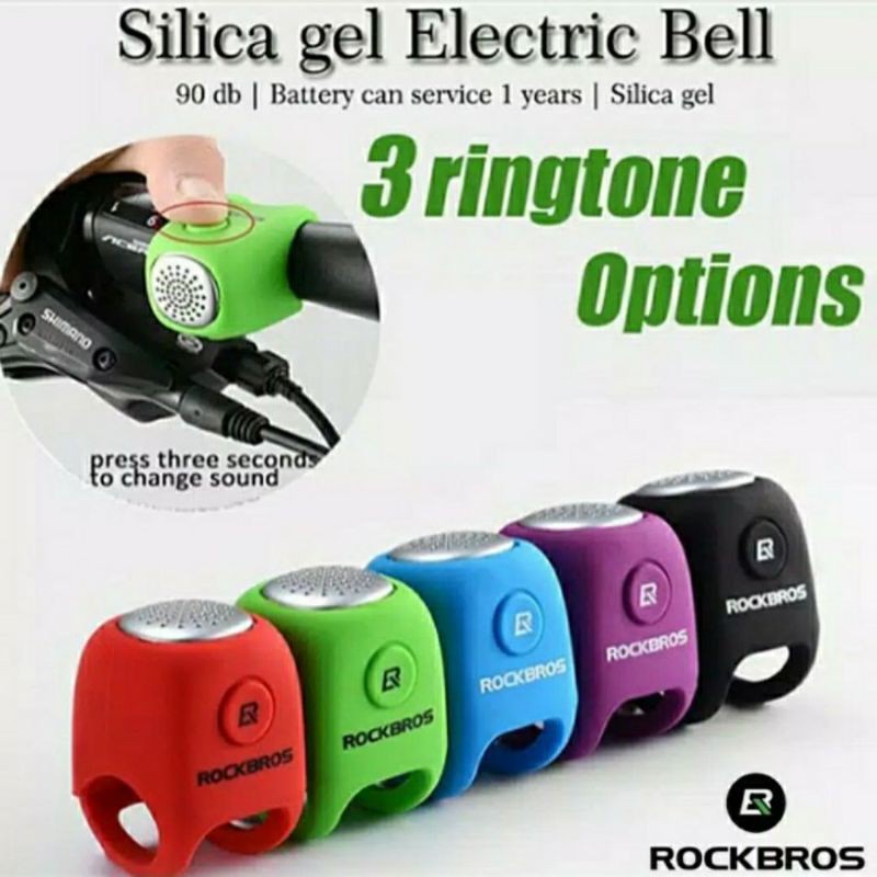 Rockbros electric bell sepeda elektrik klakson cb1709