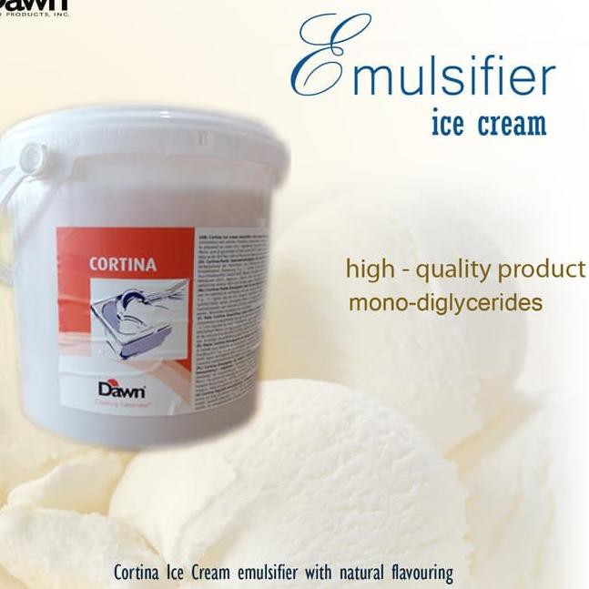 

ONGKIR9RB CORTINA EMULSIFIER 100 GR - ICE CREAM EMULSIFIER - PENGEMULSI ES KRIM - PENGEMBANG ES KRIM