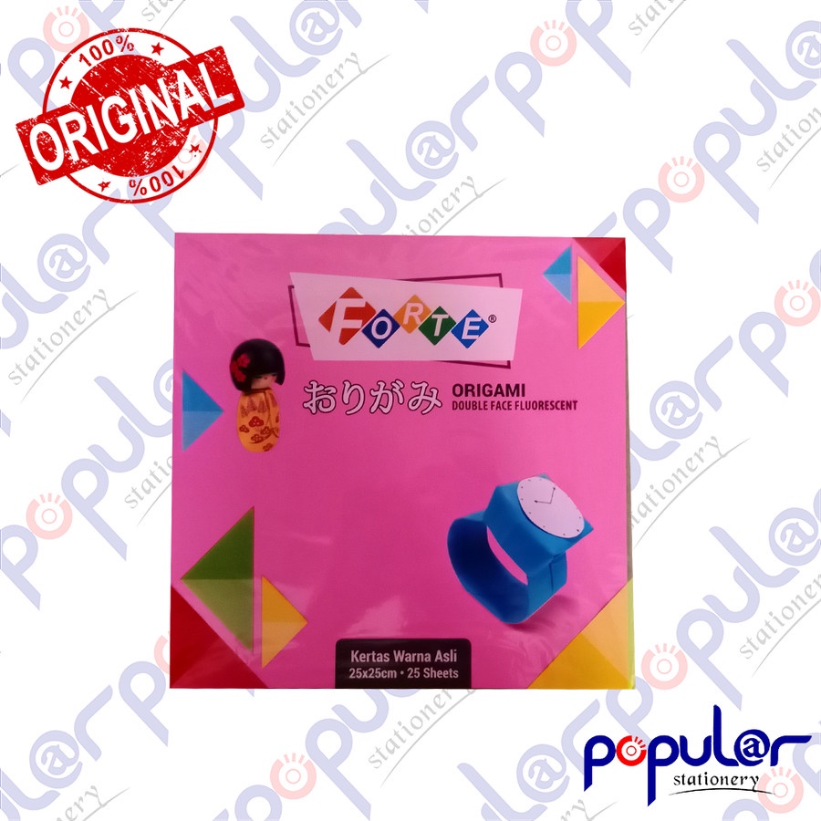 

Kertas Lipat Origami Forte 25 x 25 (25 Lembar)