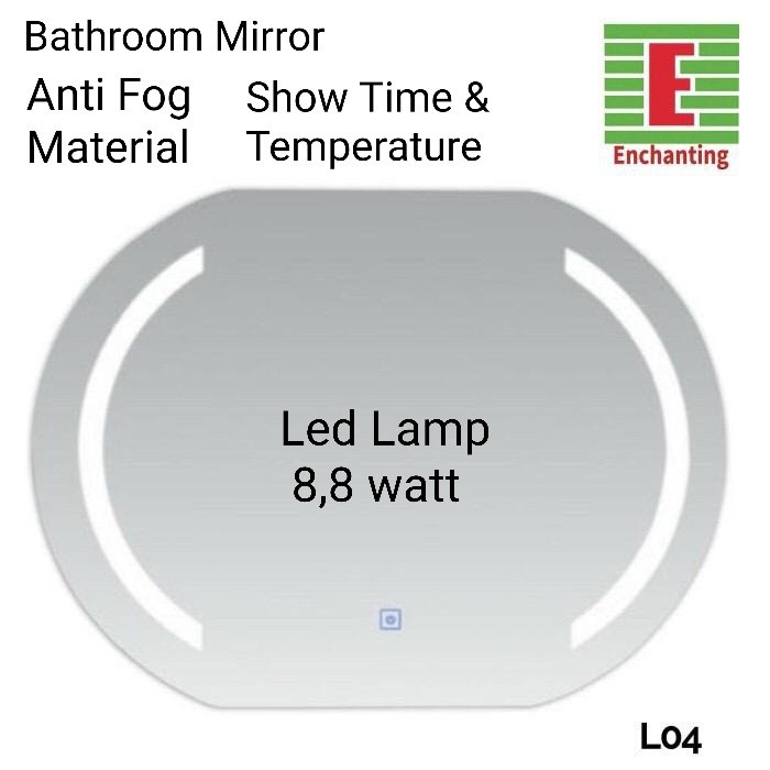 Mirror / Cermin Kamar Mandi LED Europe Enchanting L04