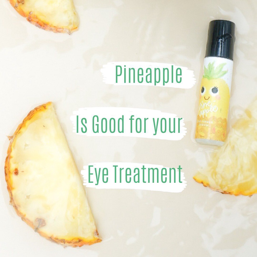 HOLLASIAN PINEAPPLE EYE FIRMER SERUM EYE SERUM PENGHILANG MATA PANDA DAN KANTUNG MATA