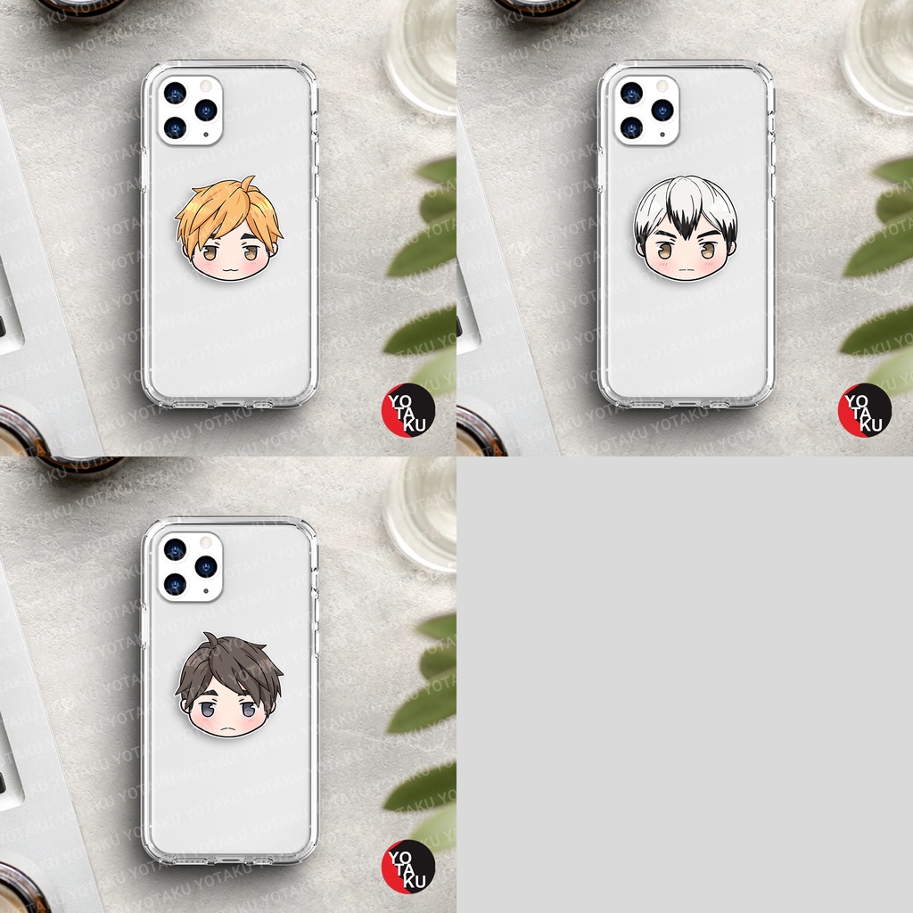 POPSOCKET GRIPTOK Anime Holder Docking Smartphone HP Haikyuu Inarizaki YOTAKUSHOP