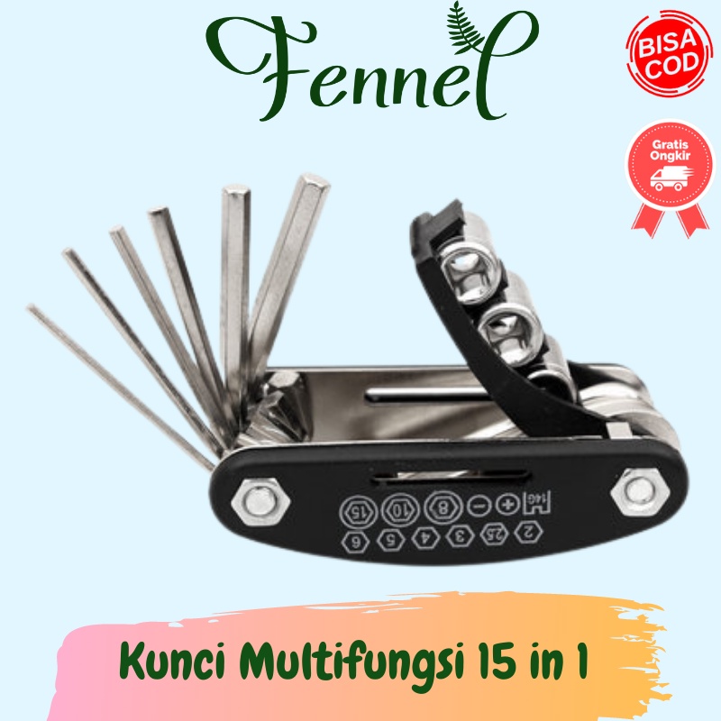 Kunci Obeng Multifungsi Repair Tool EDC HW0668