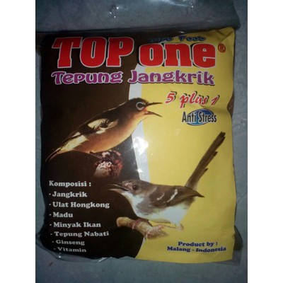 

TOP ONE TEPUNG JANGKRIK SACHET