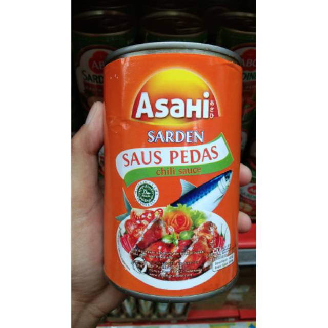 

ASAHI SARDEN SAUS PEDAS 425gr